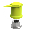 Indicador de tuerca floja 21mm