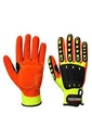 [A721Y1RL] Guante Anti Impact Grip amarillo/naranja