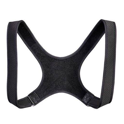 [PW82BKR] Corrector de postura de espalda Negro